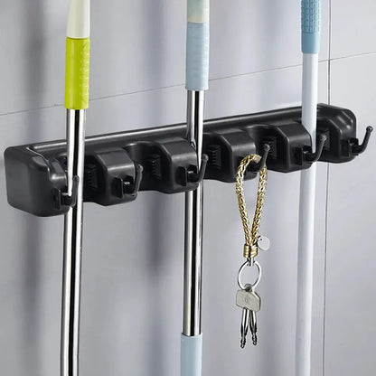 Multi Functional Wall Mounted Mop Holder - The Grand Bazaar of Australia