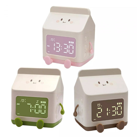 Milk Box Digital Alarm Clock - The Grand Bazaar of Australia