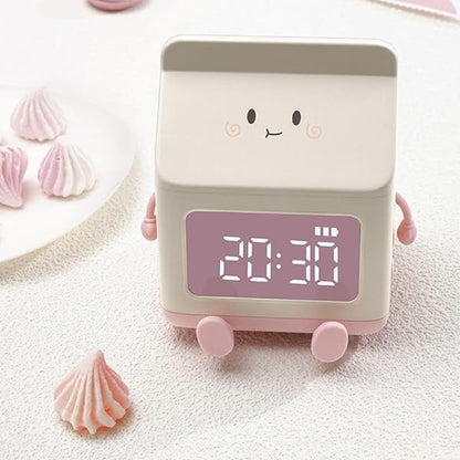 Milk Box Digital Alarm Clock - The Grand Bazaar of Australia