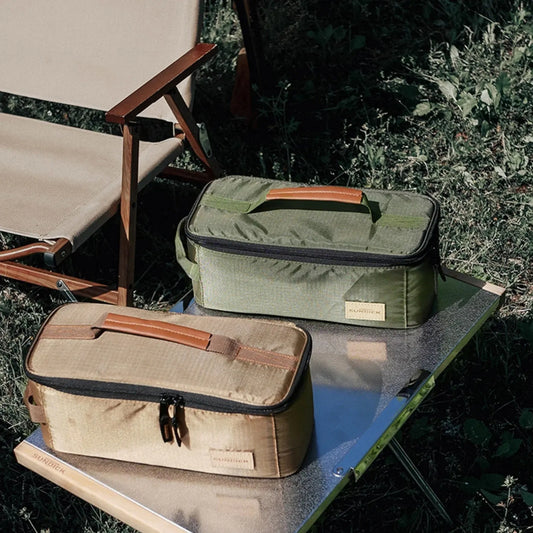 Outdoor Picnic Tableware Cups and Utensils Storage Bag - The Grand Bazaar of Australia