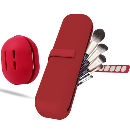 Makeup Brush Holder Silicone Travel Bag - The Grand Bazaar of Australia