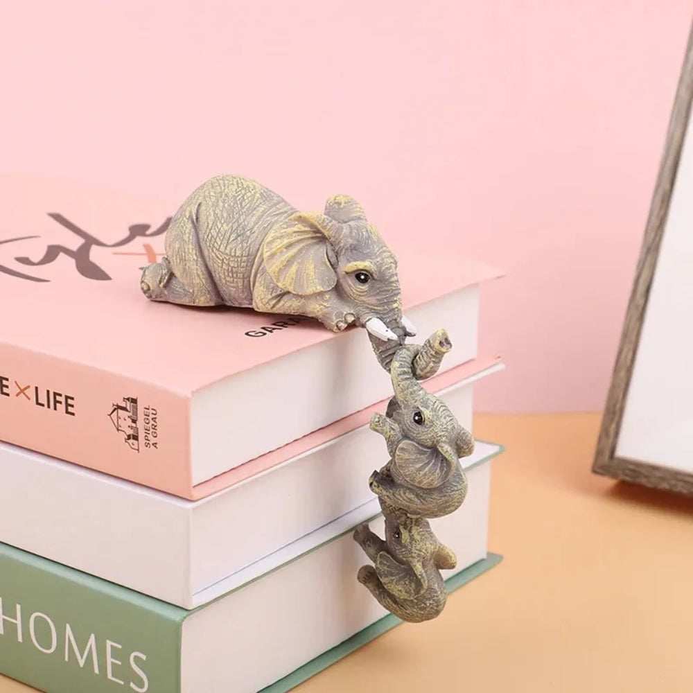 Elephant Sitter Family Figurine Set - The Grand Bazaar of Australia