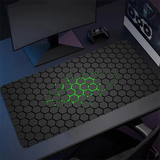 Hexagon Mousepad Large Keyboard Mat - The Grand Bazaar of Australia