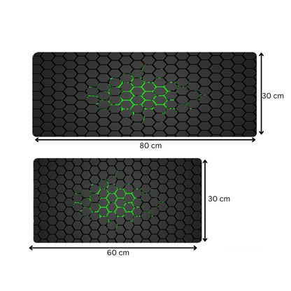 Hexagon Mousepad Large Keyboard Mat - The Grand Bazaar of Australia