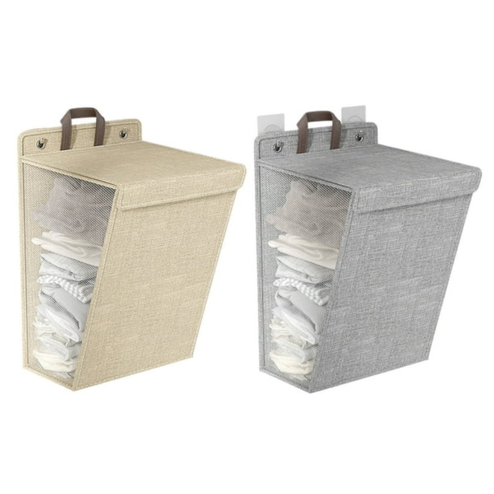 Foldable Adhesive Laundry Basket Hamper - The Grand Bazaar of Australia