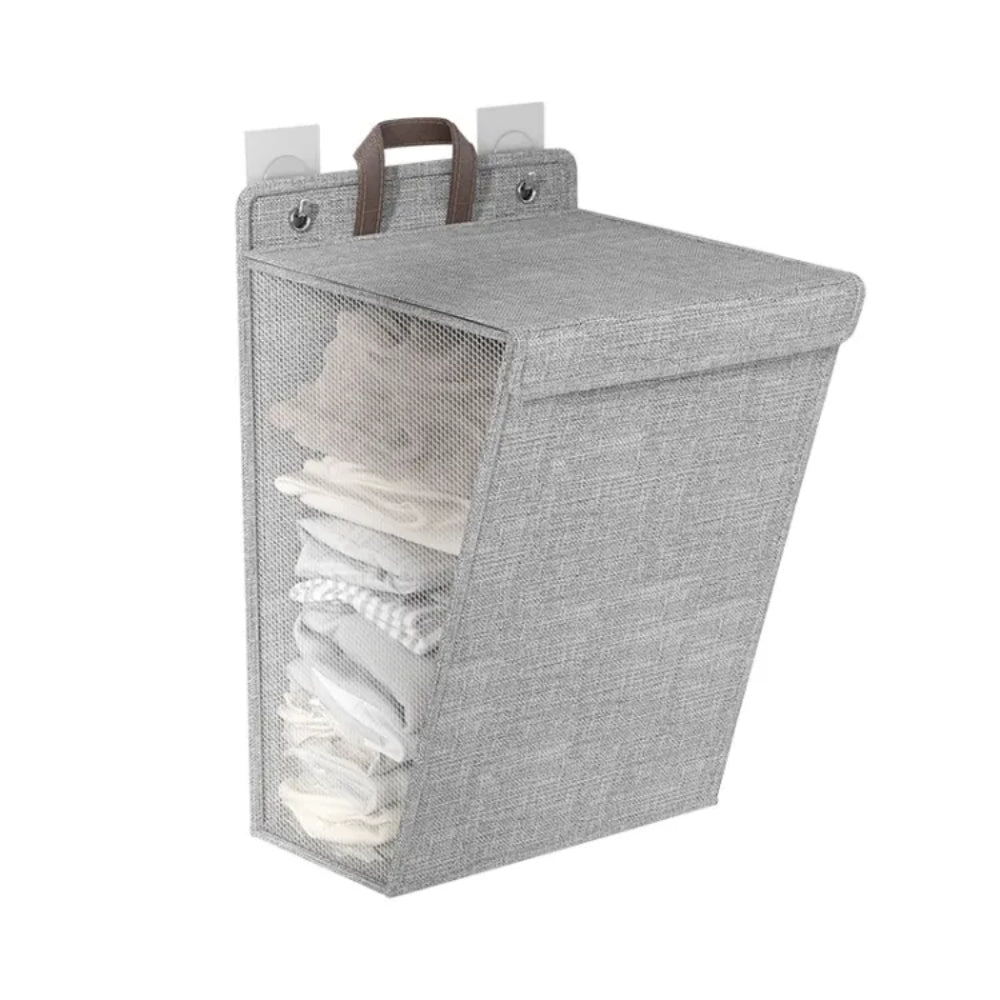 Foldable Adhesive Laundry Basket Hamper - The Grand Bazaar of Australia