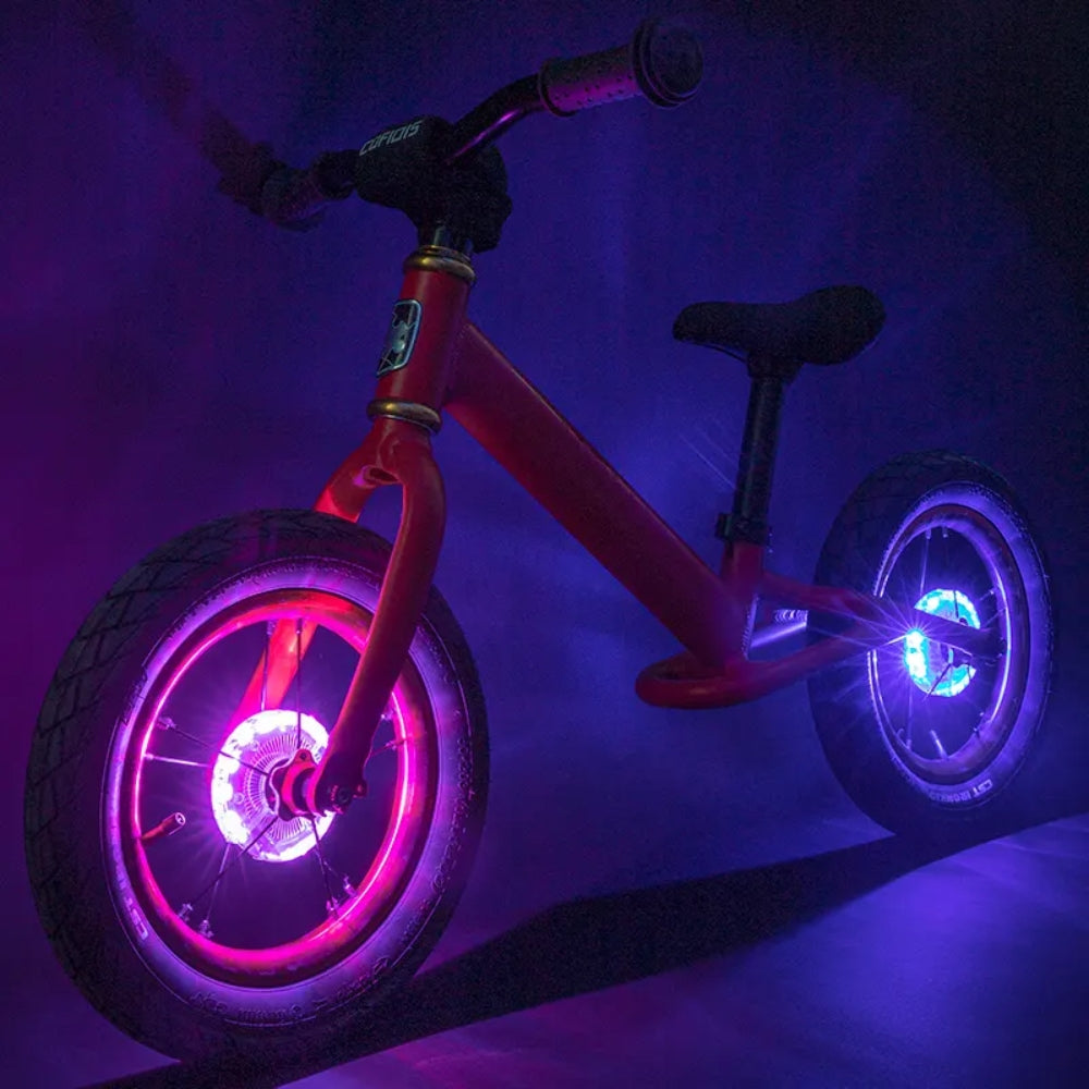 LED Bicycle Wheel Light Tail Hub Spoke One Lamp - The Grand Bazaar of Australia