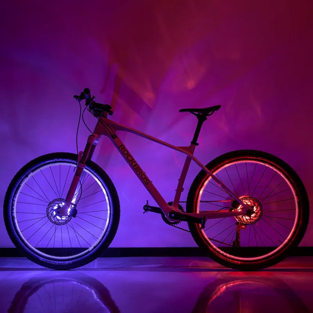 LED Bicycle Wheel Light Tail Hub Spoke One Lamp - The Grand Bazaar of Australia