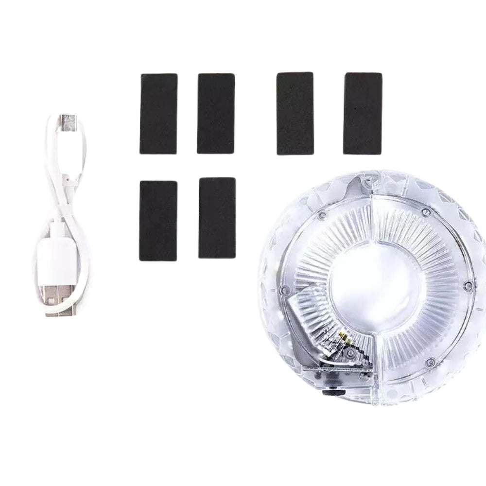 LED Bicycle Wheel Light Tail Hub Spoke One Lamp - The Grand Bazaar of Australia
