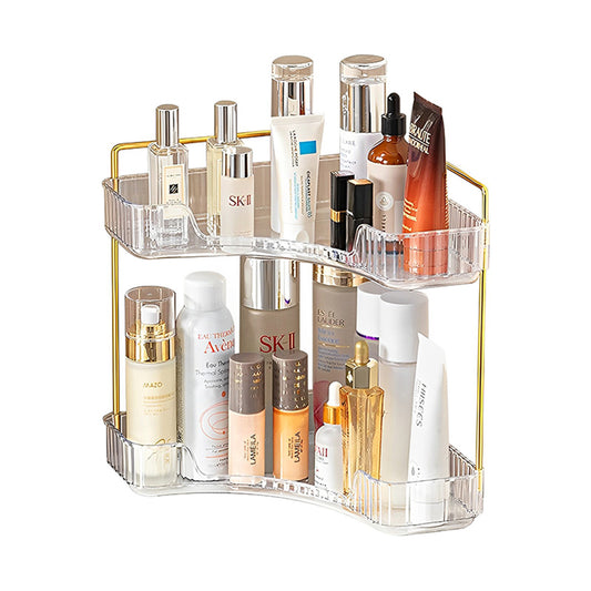 STORFEX 2-Tier Corner Bathroom Counter Organizer - The Grand Bazaar of Australia