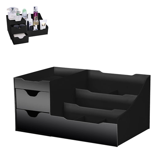 STORFEX Uncluttered Designs Large Black Vanity Organizer - The Grand Bazaar of Australia