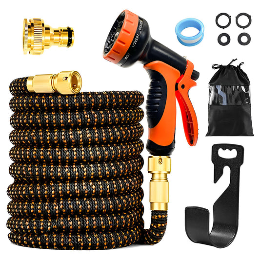 GREENHAVEN Expandable Garden Hose with 10 Spray Patterns Nozzle - The Grand Bazaar of Australia