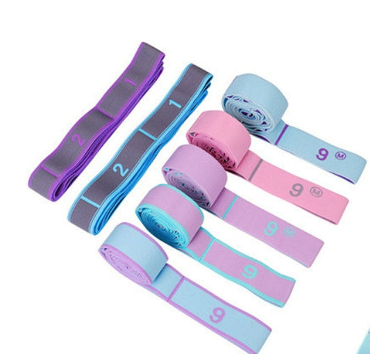 Multi Section Elastic Yoga Resistance Bands - The Grand Bazaar of Australia