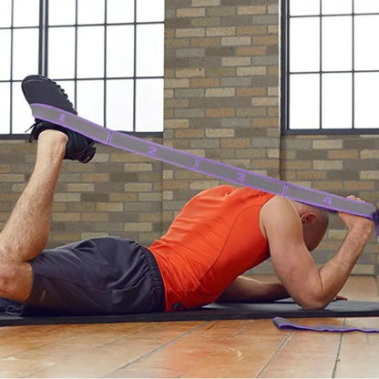 Multi Section Elastic Yoga Resistance Bands - The Grand Bazaar of Australia