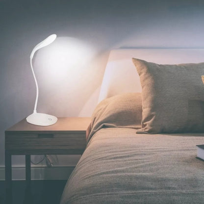 Rechargeable LED Desk Light Touch Sensor Bedside Table Reading Lamp - The Grand Bazaar of Australia