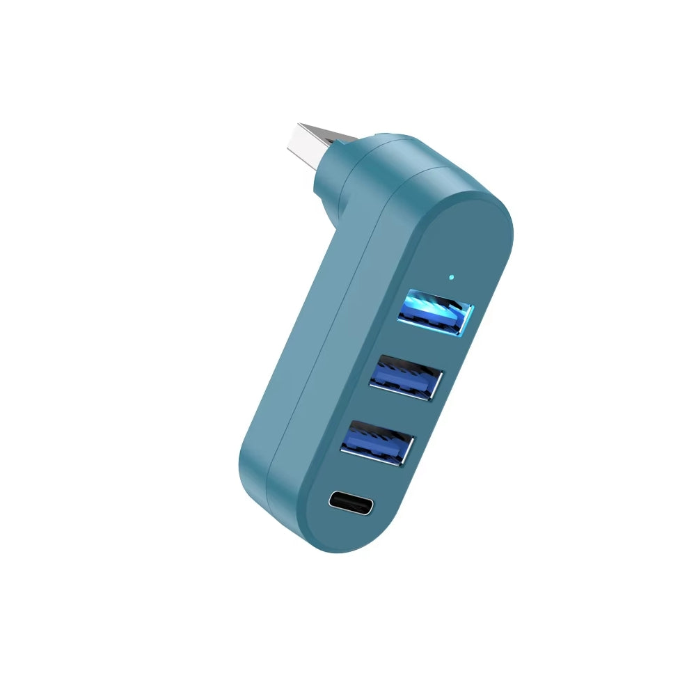 4 in 1 USB Data Hub 180 Degree Rotatable - The Grand Bazaar of Australia