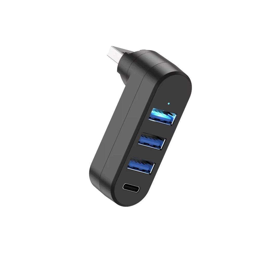 4 in 1 USB Data Hub 180 Degree Rotatable - The Grand Bazaar of Australia