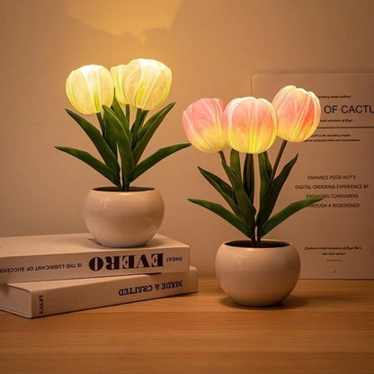 Tulip Table Lamp LED Bedside Lamp - The Grand Bazaar of Australia