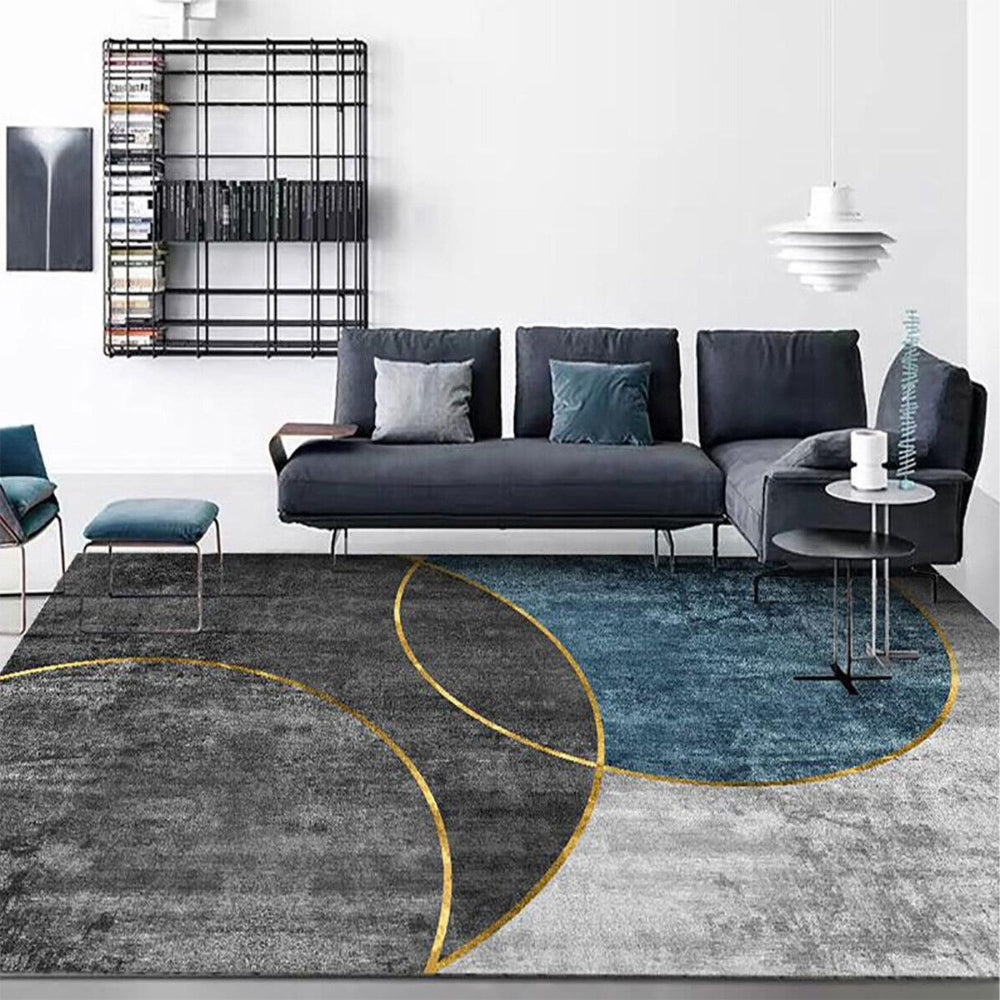 Stylish Non-Slip Floor Rug for Cozy Living Rooms and Bedrooms