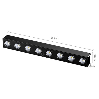 8 LED Solar Wall Light Outdoor Waterproof Garden Balcony Fence Lighting Lamp