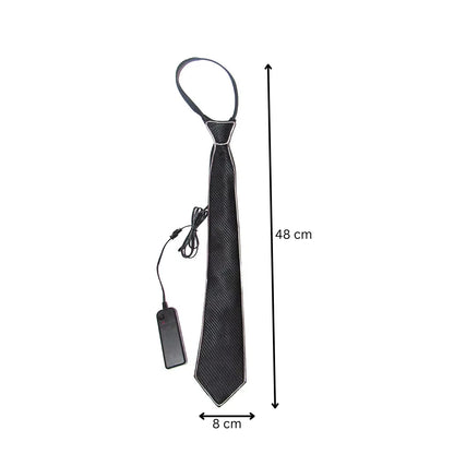 Men's LED Glowing Neon Tie Light-Up Party Accessory