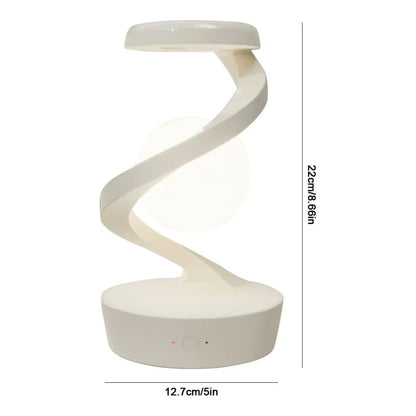 Levitating 3D Moon Lamp with LED RGB Light and Wireless Phone Charger