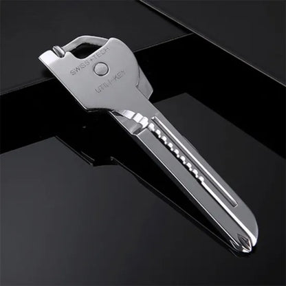 6 in 1 Multi Tool Stainless Steel Keychain Pocket Cutter