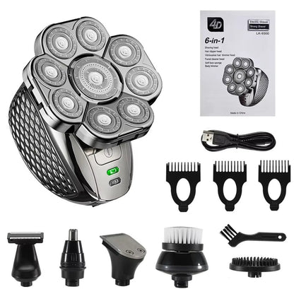 Grooming Kits Men Hair Beard Trimmer Electric Shaving Machine - Rechargeable