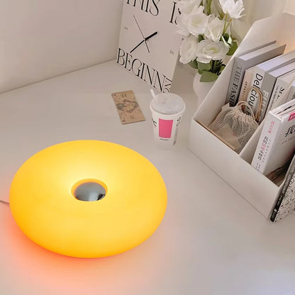 Donut Table Lamp with USB Plug for Ambient Lighting