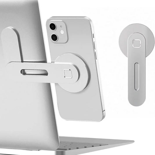 Magnetic Laptop Phone Holder Foldable Mount