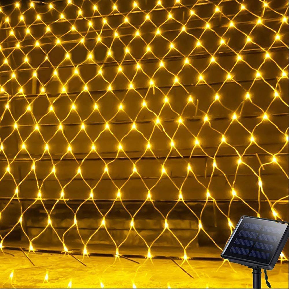 LED Net Mesh Lights Fairy Curtain Garden Decoration