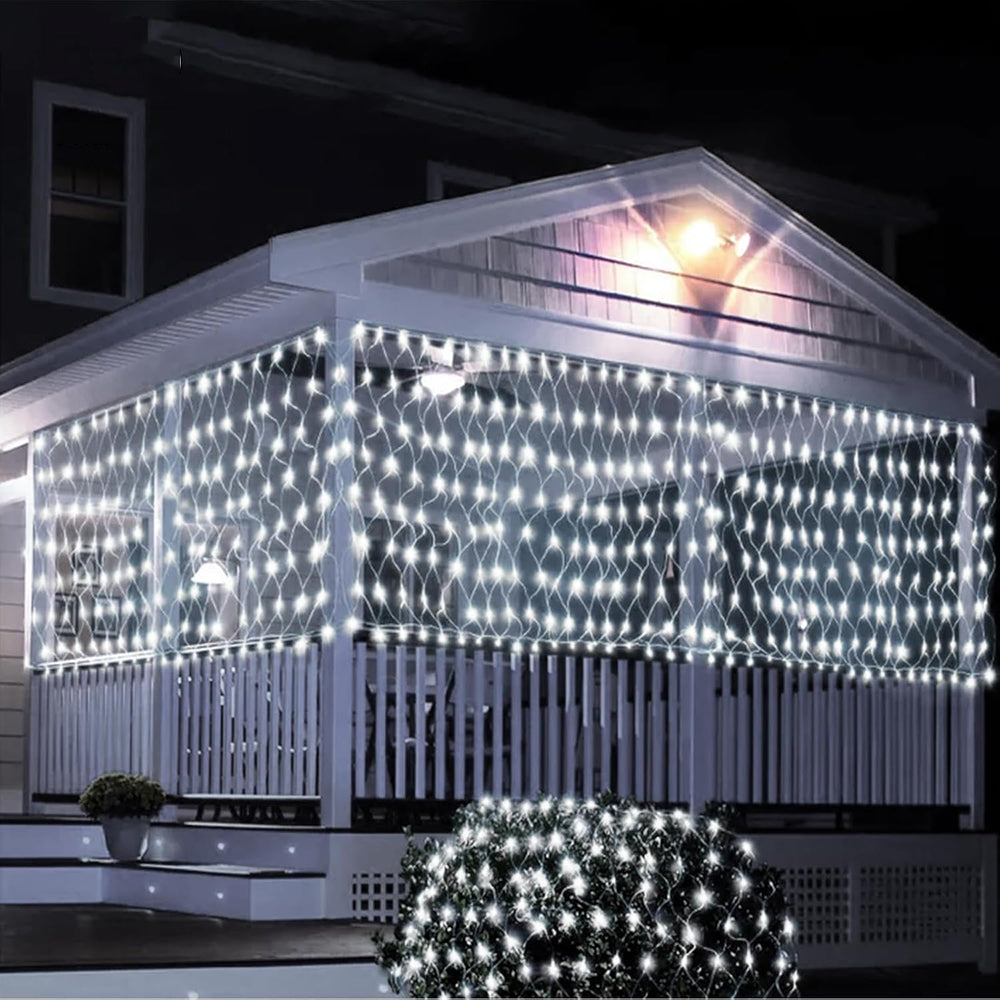 LED Net Mesh Lights Fairy Curtain Garden Decoration