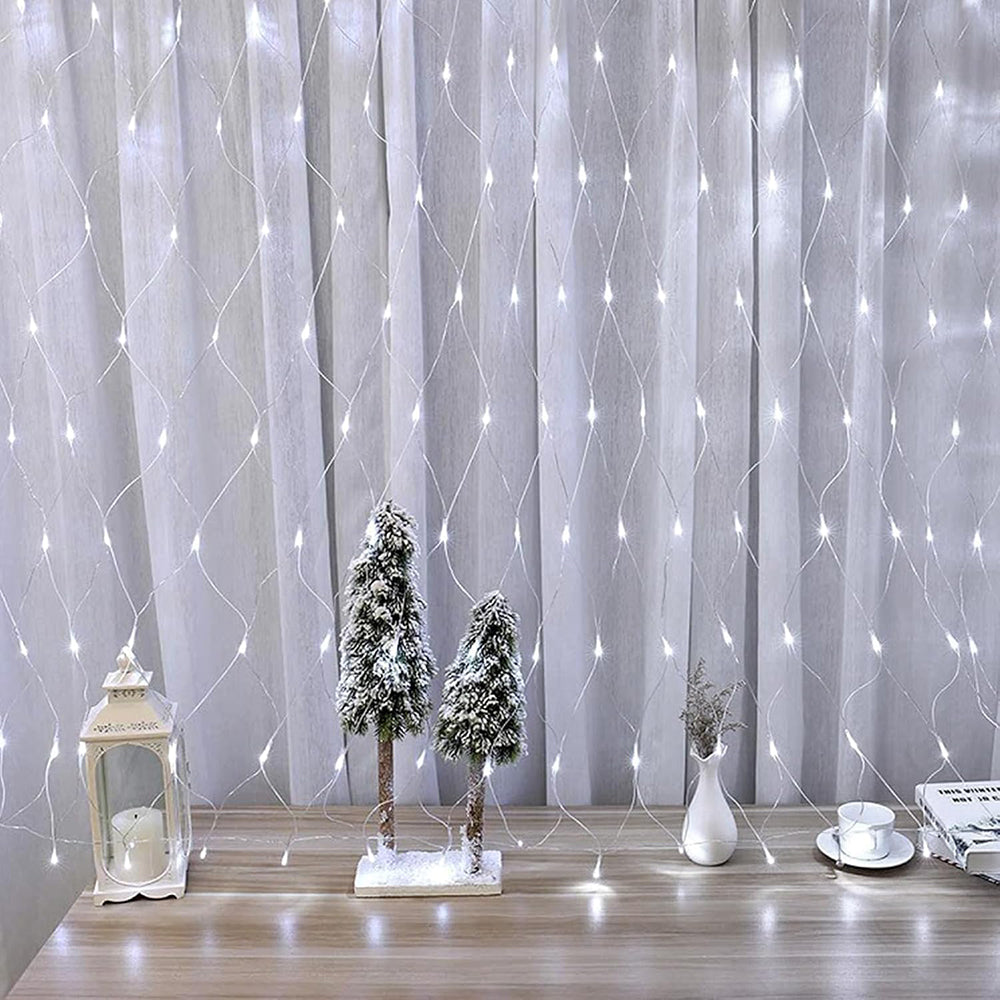 LED Net Mesh Lights Fairy Curtain Garden Decoration