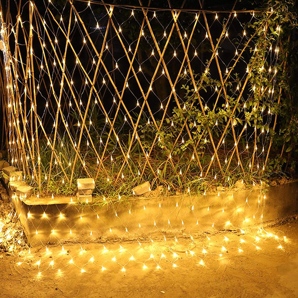 LED Net Mesh Lights Fairy Curtain Garden Decoration
