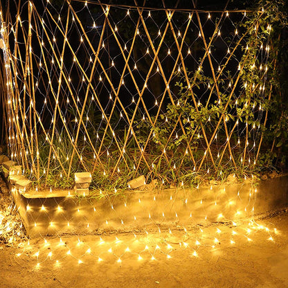LED Net Mesh Lights Fairy Curtain Garden Decoration