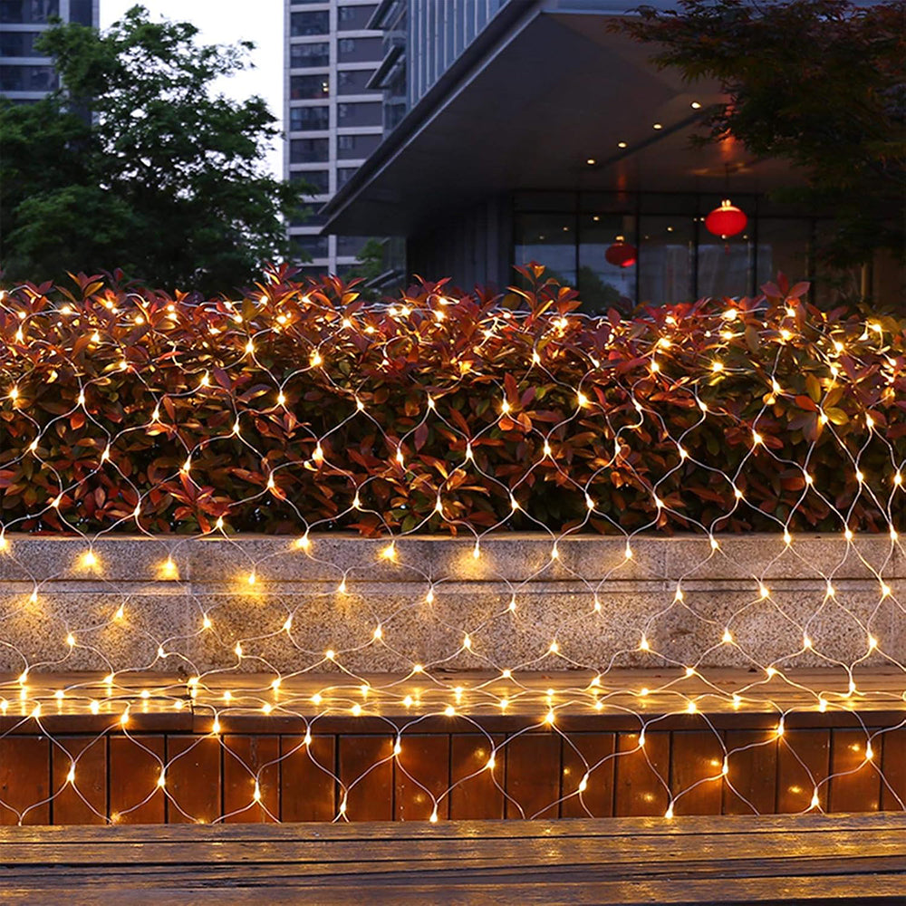 LED Net Mesh Lights Fairy Curtain Garden Decoration