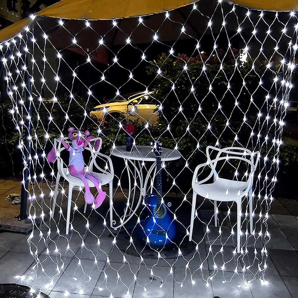 LED Net Mesh Lights Fairy Curtain Garden Decoration