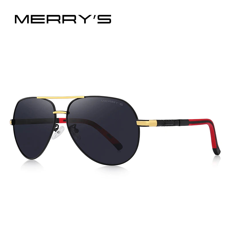 Men’s Classic HD Polarized Pilot Sunglasses – Model S8725