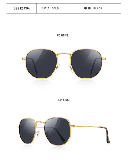 Classic Polarized Square Sunglasses – Model S8812