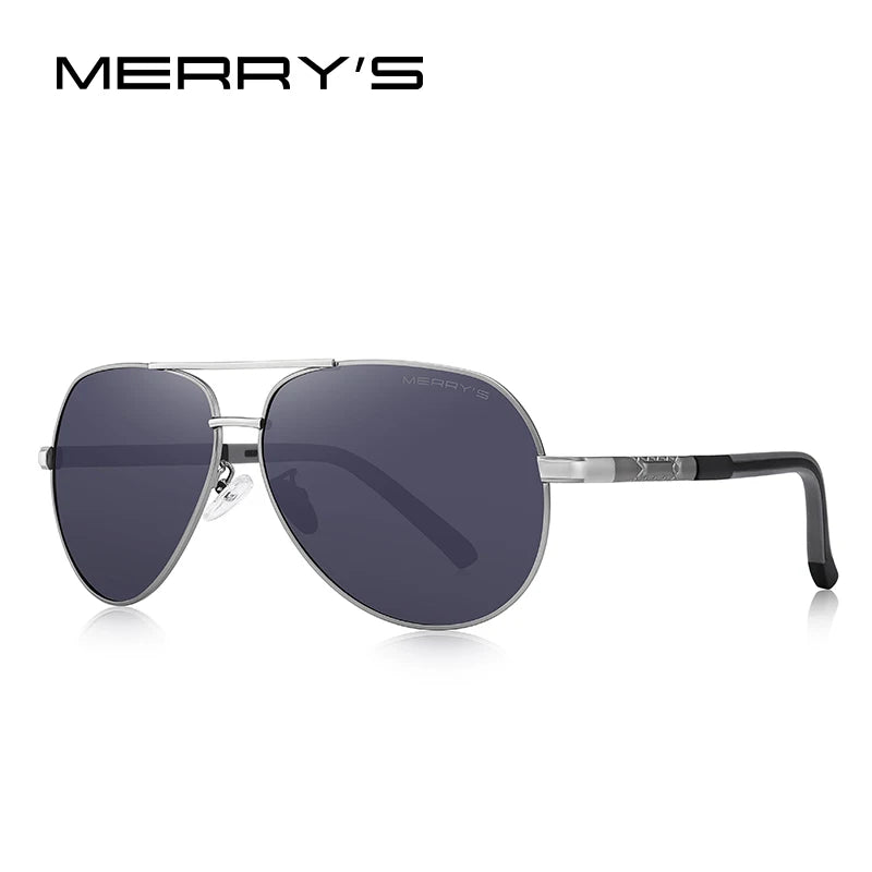 Men’s Classic HD Polarized Pilot Sunglasses – Model S8725