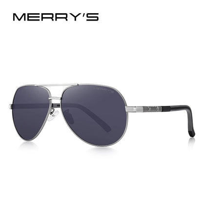 Men’s Classic HD Polarized Pilot Sunglasses – Model S8725