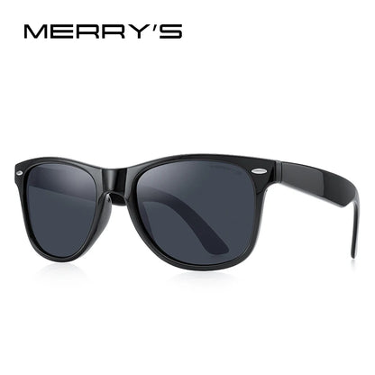 Men’s Classic Retro Square Polarized Sunglasses – Model S8318