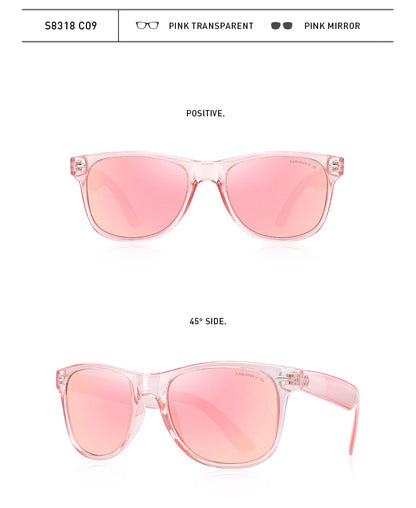 Men’s Classic Retro Square Polarized Sunglasses – Model S8318