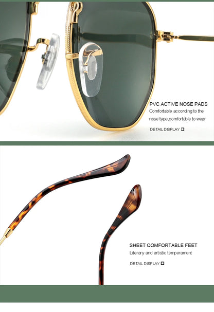 Classic Polarized Square Sunglasses – Model S8812