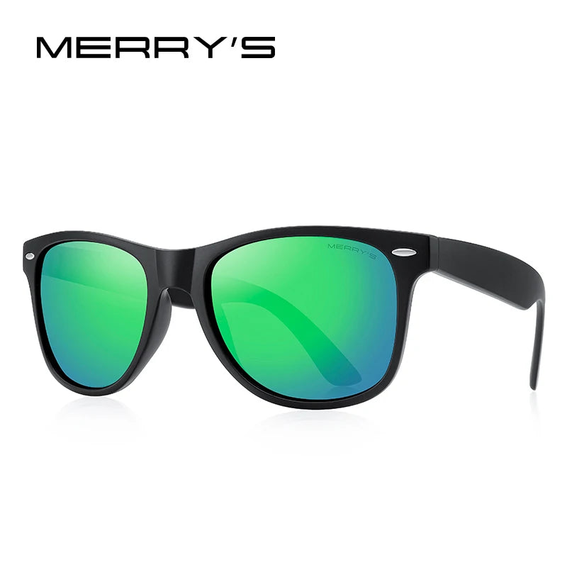 Men’s Classic Retro Square Polarized Sunglasses – Model S8318