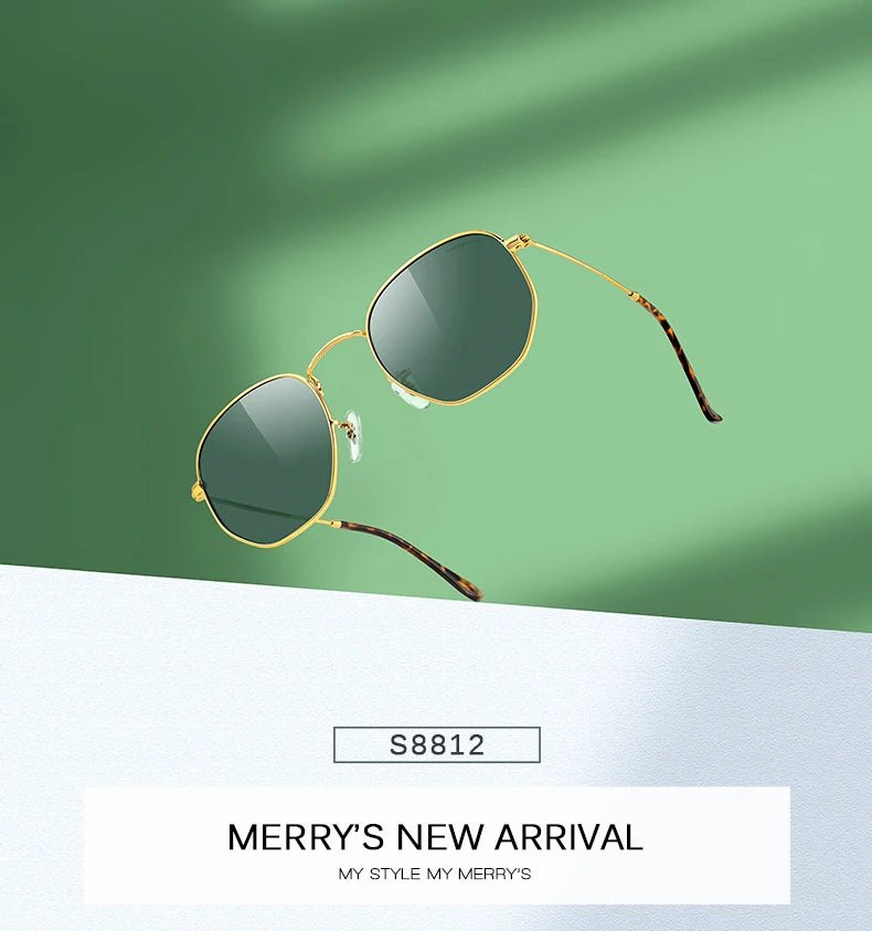 Classic Polarized Square Sunglasses – Model S8812