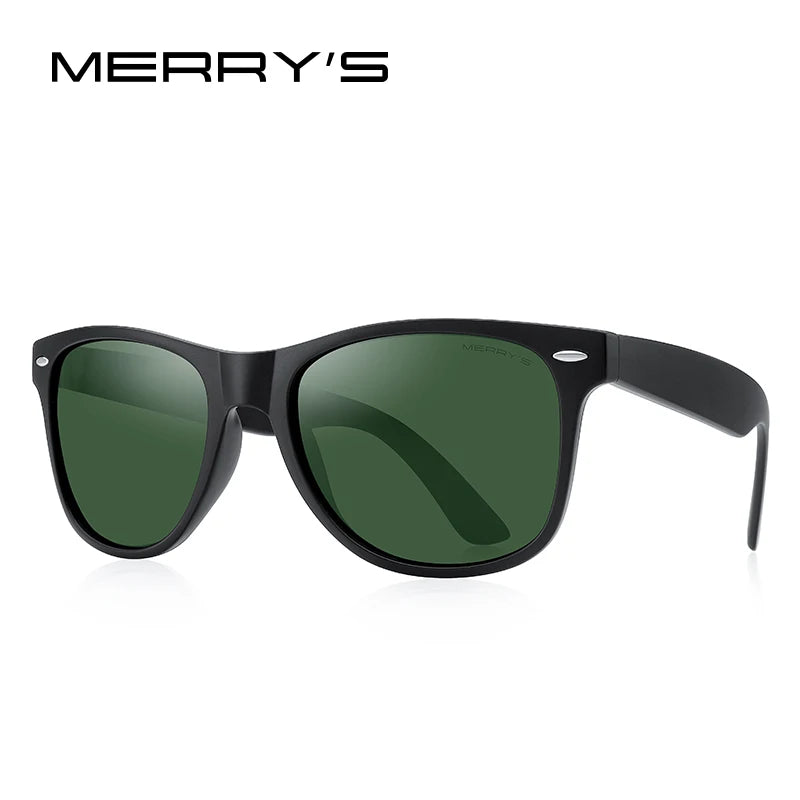 Men’s Classic Retro Square Polarized Sunglasses – Model S8318