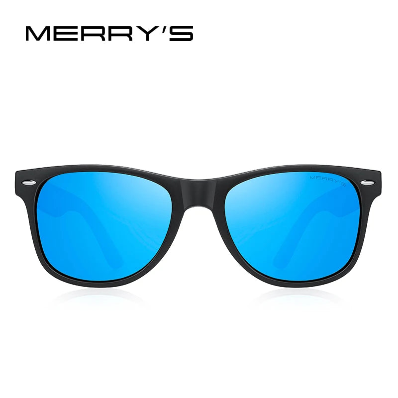 Men’s Classic Retro Square Polarized Sunglasses – Model S8318