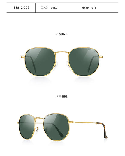 Classic Polarized Square Sunglasses – Model S8812