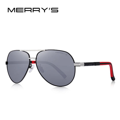 Men’s Classic HD Polarized Pilot Sunglasses – Model S8725